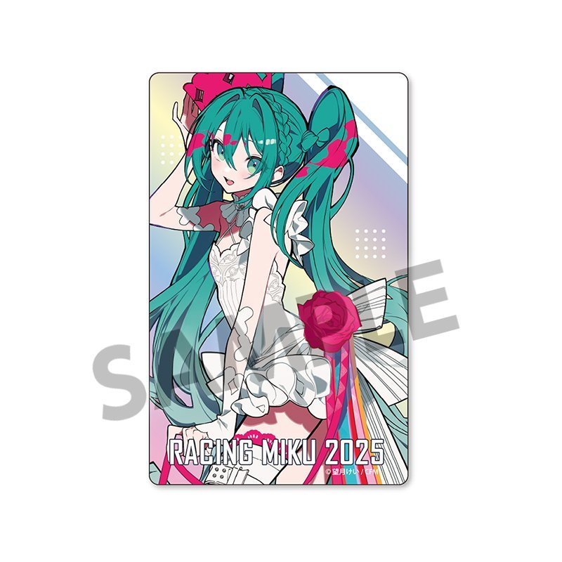 "Racing Miku 2025 15th Rhapsody Version" Aurora Sticker - Rosey’s Kawaii Shop