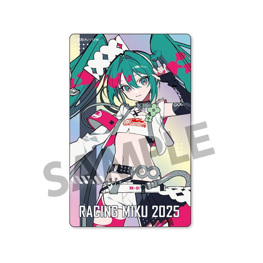 "Racing Miku 2025 Key Visual 1 Version" Aurora Sticker - Rosey’s Kawaii Shop