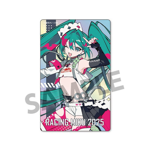 "Racing Miku 2025 Key Visual 2 Version" Aurora Sticker - Rosey’s Kawaii Shop