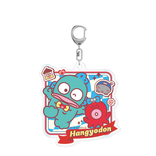 [RED] "Hangyodon 40th Anniversary Fair Heart Diner" Keychain - Rosey’s Kawaii Shop