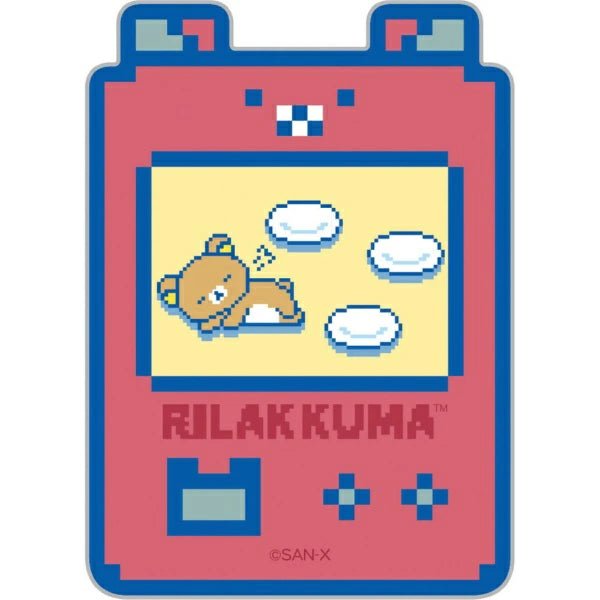 [RED] "Rilakkuma Gaming Series" Lenticular Sticker - Rosey’s Kawaii Shop