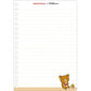 [RED] "Rilakkuma x Mister Donut" B6 Notebook - Rosey’s Kawaii Shop