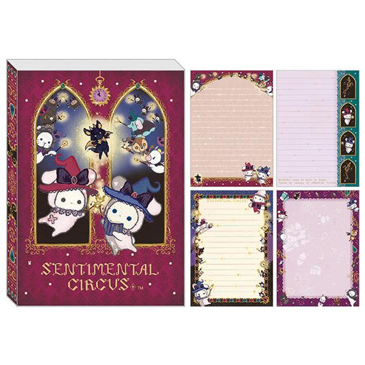 [RED] "Sentimental Circus Grimoire of Eternal Magic & Wishes Series" A6 Memo Pad - Rosey’s Kawaii Shop