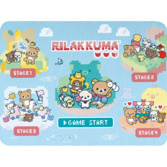 "Rilakkuma Gaming Series" Mouse Pad - Rosey’s Kawaii Shop