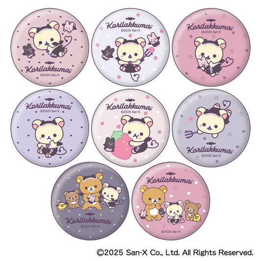 "Rilakkuma Korilakkuma Little Devil Can Badge Collection" Blind Bag - Rosey’s Kawaii Shop