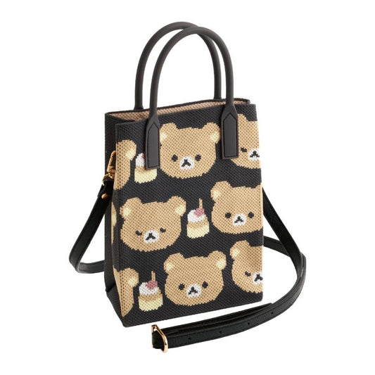 [RILAKKUMA] LIMITED "Rilakkuma Store in GINZA" Knit Shoulder Bag - Rosey’s Kawaii Shop