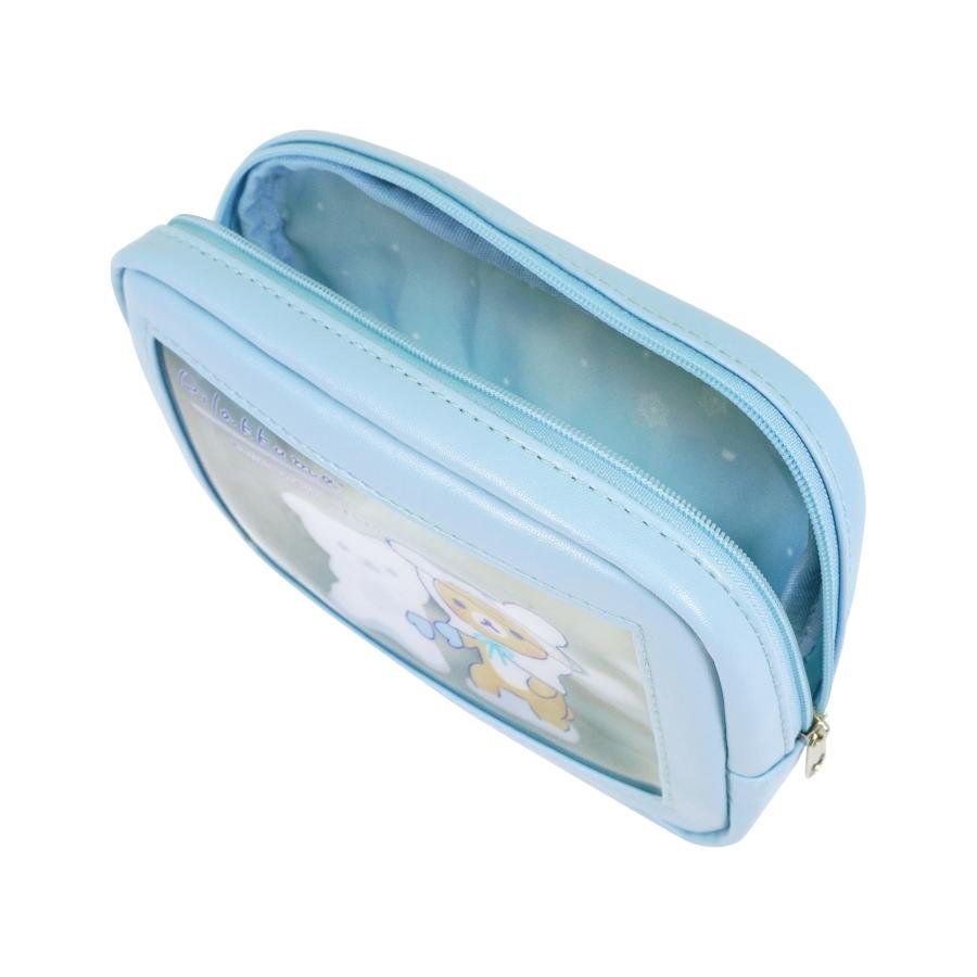 [RILAKKUMA] LIMITED "Rilakkuma Store in GINZA Thinking of You" Clear Pouch - Rosey’s Kawaii Shop