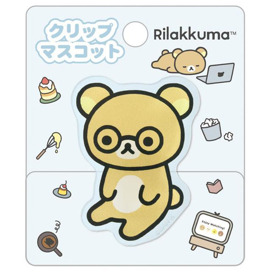 [RILAKKUMA] "Rilakkuma" Acrylic Clip - Rosey’s Kawaii Shop
