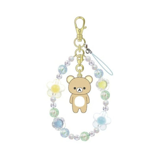 [RILAKKUMA] "Rilakkuma Basic" Bead Strap - Rosey’s Kawaii Shop