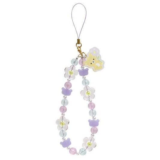 [RILAKKUMA] "Rilakkuma" Bead Strap - Rosey’s Kawaii Shop