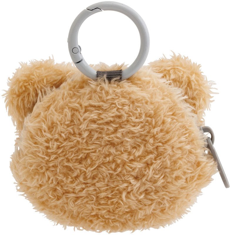 [RILAKKUMA] "Rilakkuma" Fuzzy Mini Pouch - Rosey’s Kawaii Shop