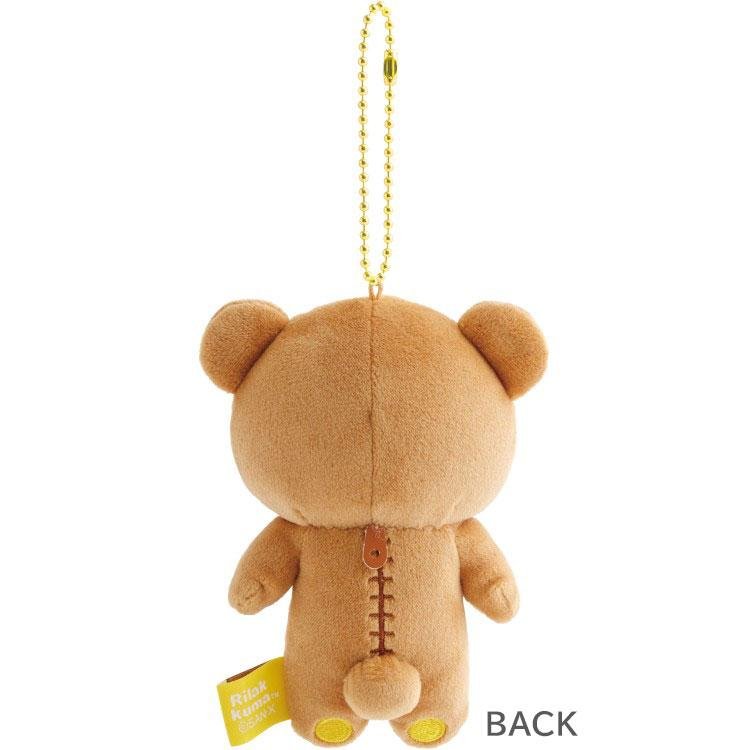 [RILAKKUMA] "Rilakkuma Mochimochi" Plush Keychain - Rosey’s Kawaii Shop