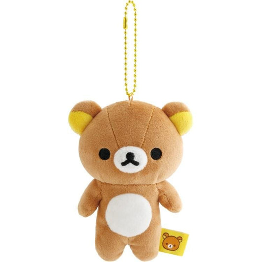 [RILAKKUMA] "Rilakkuma Mochimochi" Plush Keychain - Rosey’s Kawaii Shop