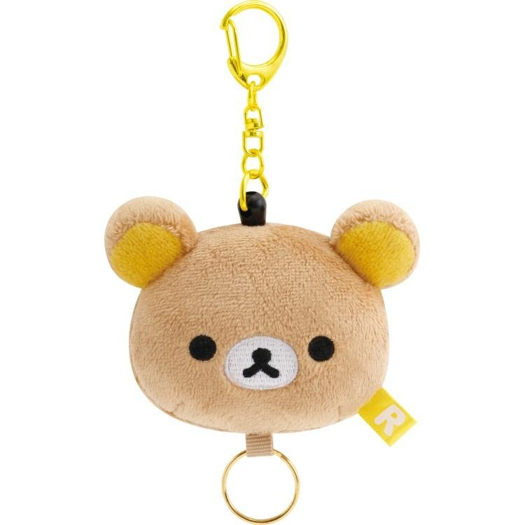 [RILAKKUMA] "Rilakkuma" Plush Reel Keychain - Rosey’s Kawaii Shop