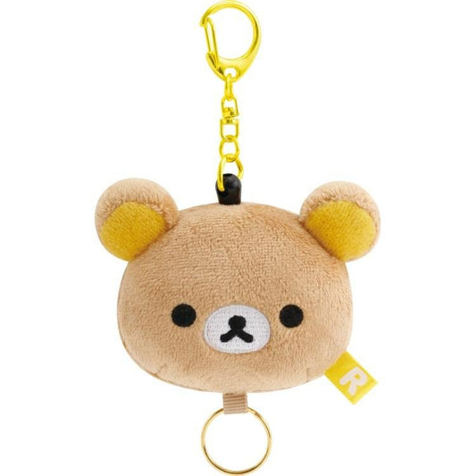 [RILAKKUMA] "Rilakkuma" Plush Reel Keychain - Rosey’s Kawaii Shop