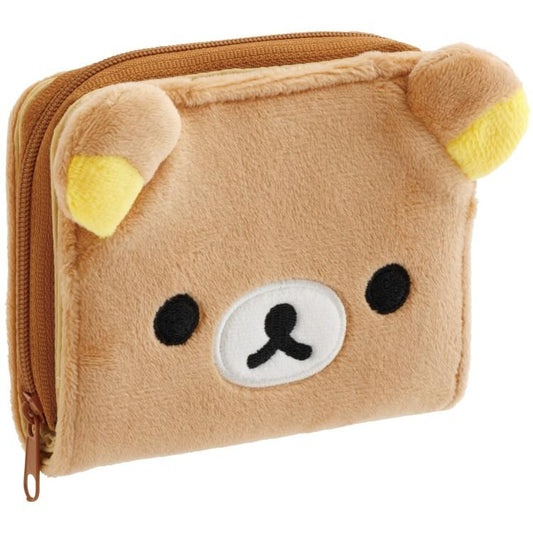 [RILAKKUMA] "Rilakkuma" Plush Wallet - Rosey’s Kawaii Shop