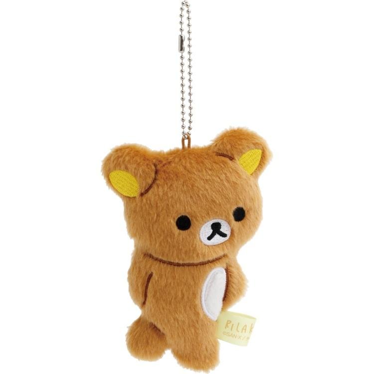 [RILAKKUMA] "Rilakkuma Stay With Me" Plush Keychain - Rosey’s Kawaii Shop