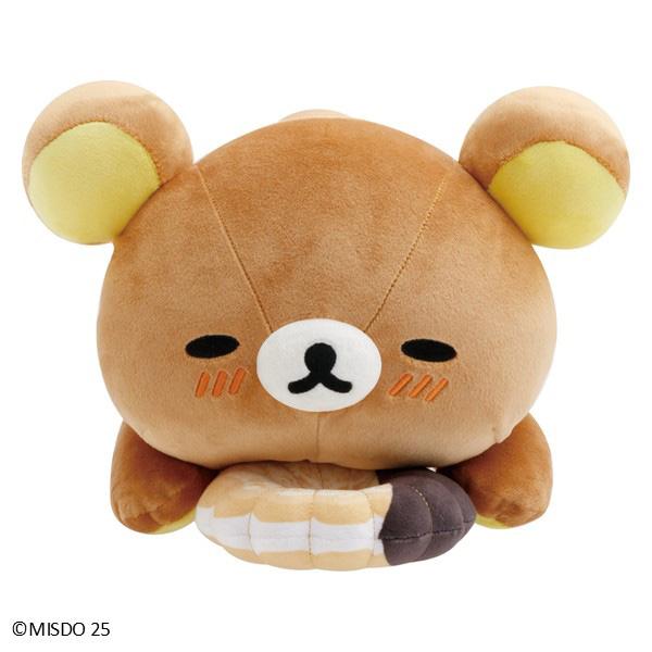 [RILAKKUMA] "Rilakkuma x Mister Donut Donut" Makumaku Cushion - Rosey’s Kawaii Shop