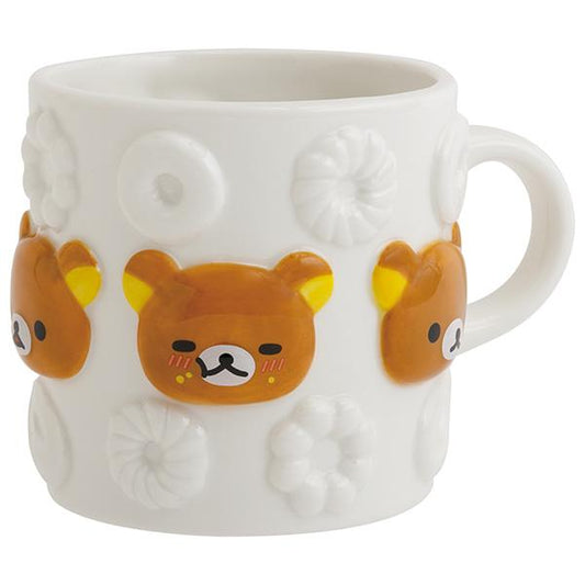 [RILAKKUMA] "Rilakkuma x Mister Donut" Mug - Rosey’s Kawaii Shop