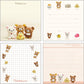 [RILAKKUMA] "San - x Characters Nui Plush" Square Memo - Rosey’s Kawaii Shop