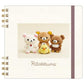[RILAKKUMA] "San - x Characters Nui Plush" Square Notebook - Rosey’s Kawaii Shop