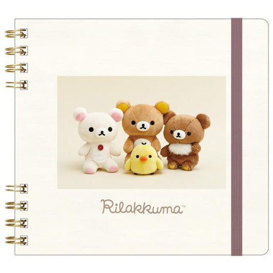 [RILAKKUMA] "San - x Characters Nui Plush" Square Notebook - Rosey’s Kawaii Shop
