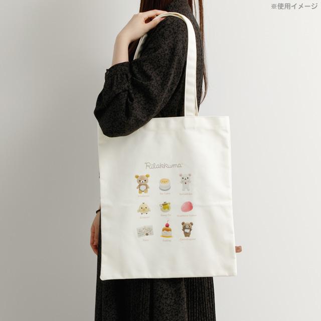 [RILAKKUMA] "San - x Characters Nui Plush" Tote Bag - Rosey’s Kawaii Shop
