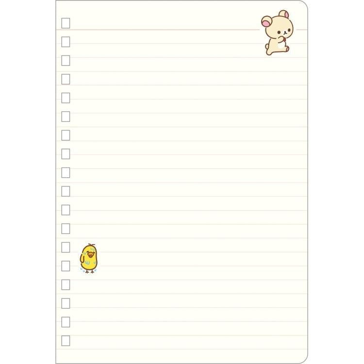 "Rilakkuma Stay With Me" B6 Notebook - Rosey’s Kawaii Shop
