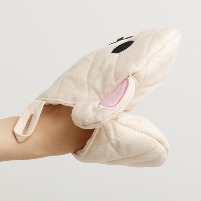 "Rilakkuma Stay With Me" Oven Mittens - Rosey’s Kawaii Shop