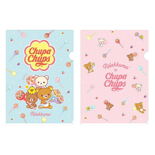 "Rilakkuma x Chupa Chups" File Set - Rosey’s Kawaii Shop