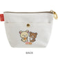 "Rilakkuma x Mister Donut" Trapezoid Pouch - Rosey’s Kawaii Shop