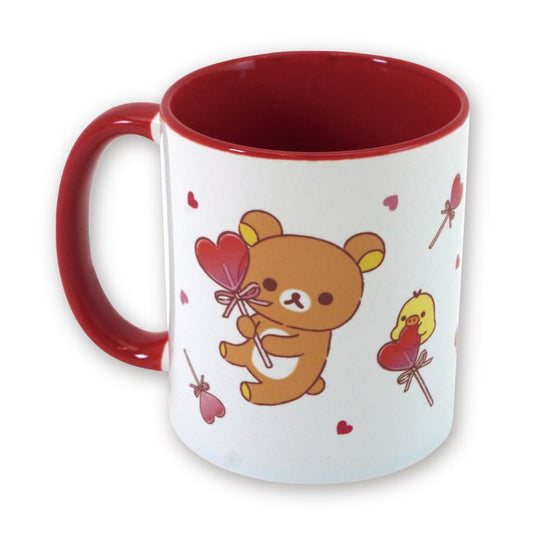 LIMITED "Rilakkuma Store Heart Lollipop Candy" Mug