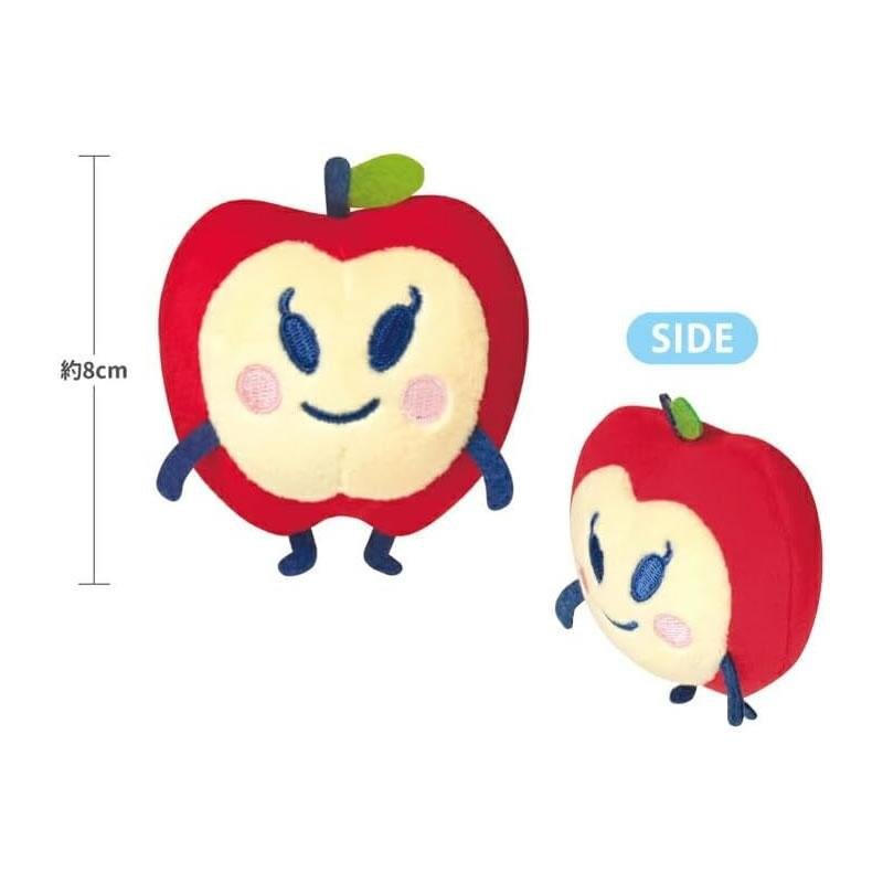 [RINGOTCHI / Apple] "Tamagotchi" Plush Keychain - Rosey’s Kawaii Shop