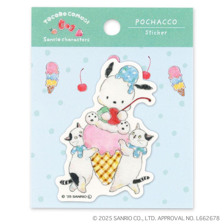 [POCHACCO] "Tocoro Comugi x Sanrio" Sticker
