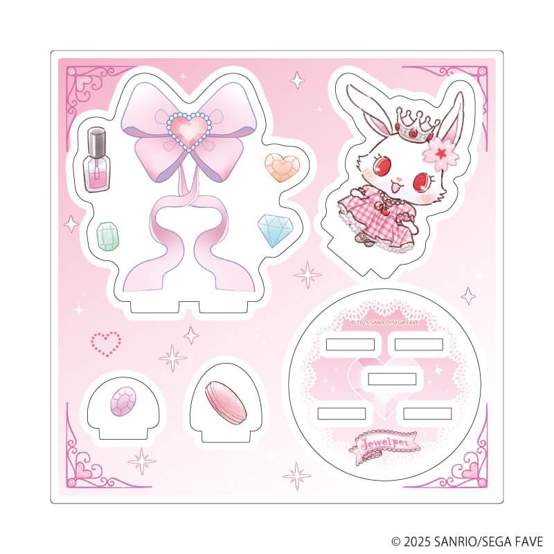 [RUBY] "Jewelpet Graffart" Acrylic Stand Plate