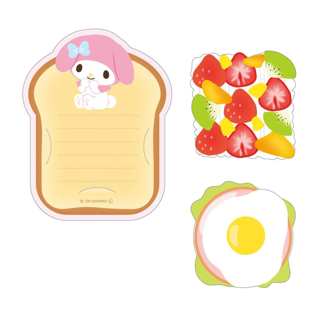 [MY MELODY] "Sanrio Waiwai Picnic" Message Card