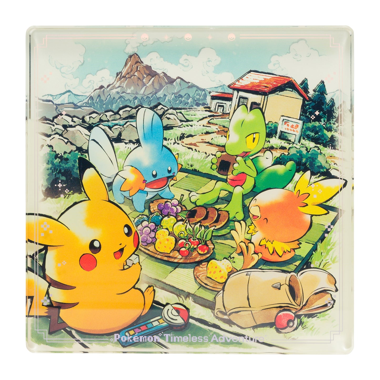 "Pokemon Timeless Adventure Hoenn" Acrylic Block