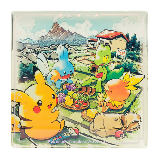 "Pokemon Timeless Adventure Hoenn" Acrylic Block