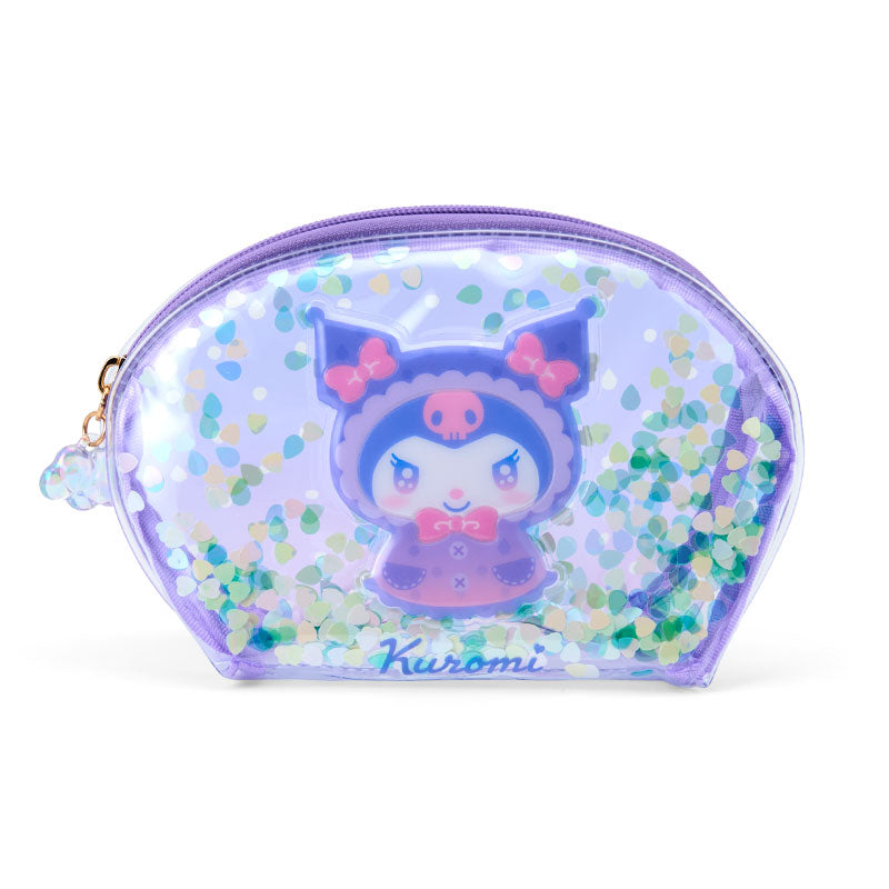 [KUROMI] "Sanrio Sweet Rain" Clear Pouch