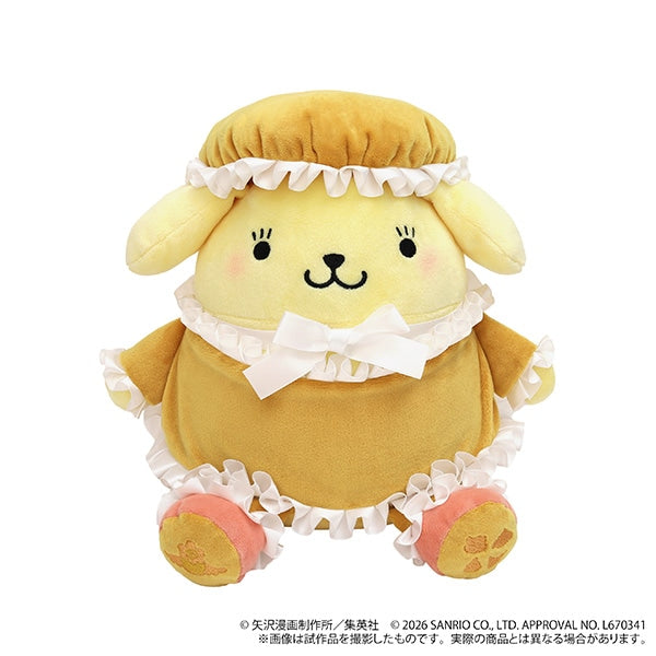[POMPOMPURIN] LIMITED "Gokinjo Monogatari x Sanrio POP UP STORE" Small Plush