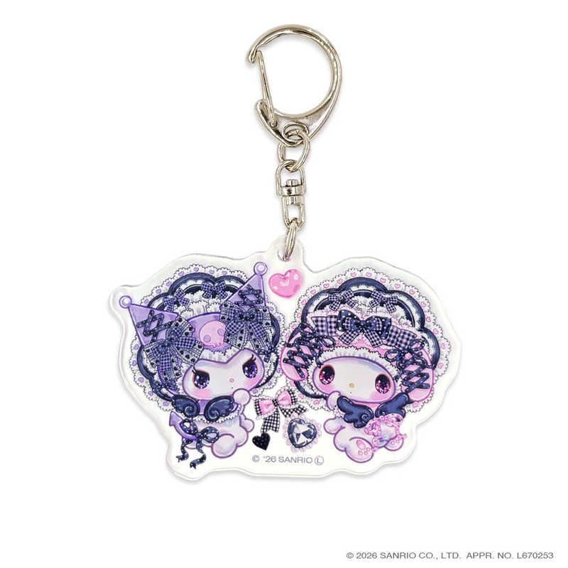 [MY MELODY & KUROMI] "Sanrio x Amenomori Fumika Candy Forest" Acrylic Keychain