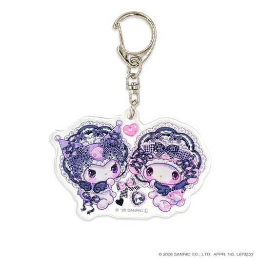 [MY MELODY & KUROMI] "Sanrio x Amenomori Fumika Candy Forest" Acrylic Keychain