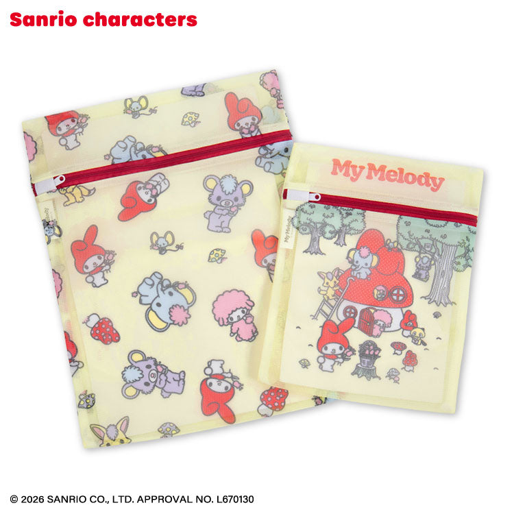 [MY MELODY] "THANKYOUMART x Sanrio Retro" Laundry Net Set