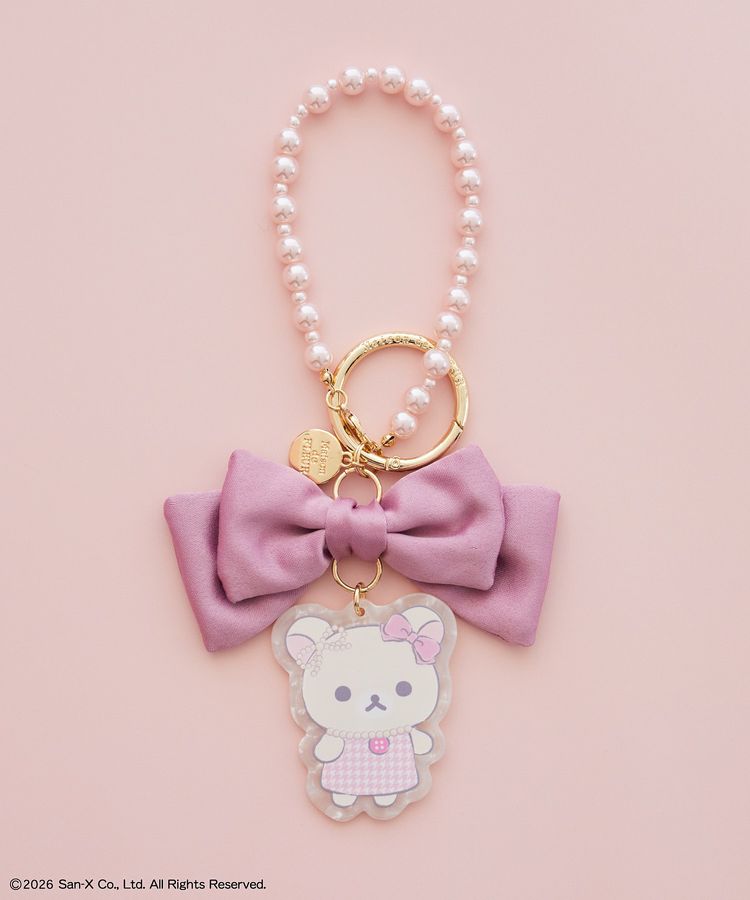 [KORILAKKUMA] "Maison de FLEUR x Rilakkuma" Ribbon Charm