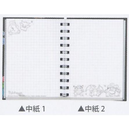[BLACK] "Pokemon Sakura" A6 Notebook