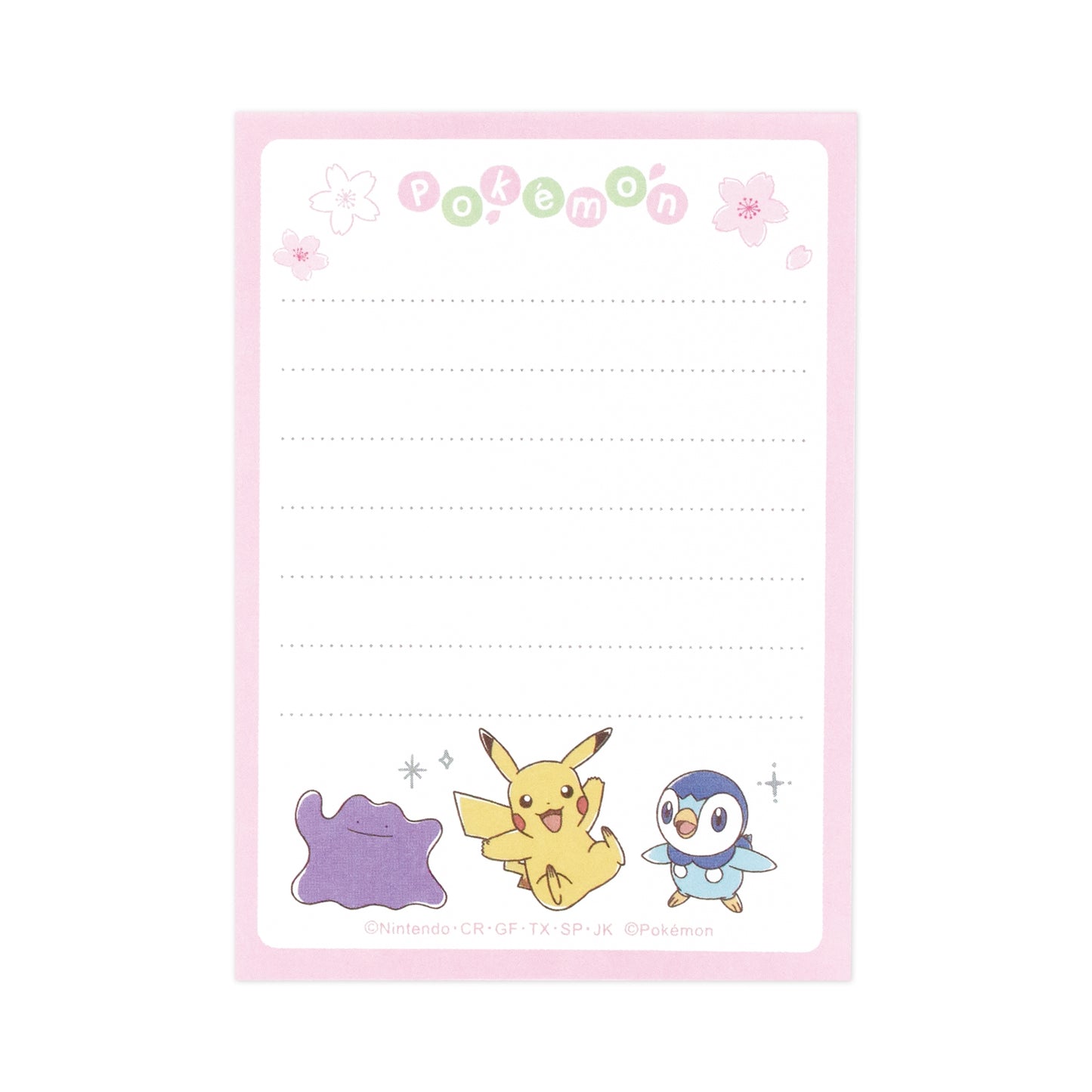 [WHITE] "Pokemon Sakura" Mini Memo