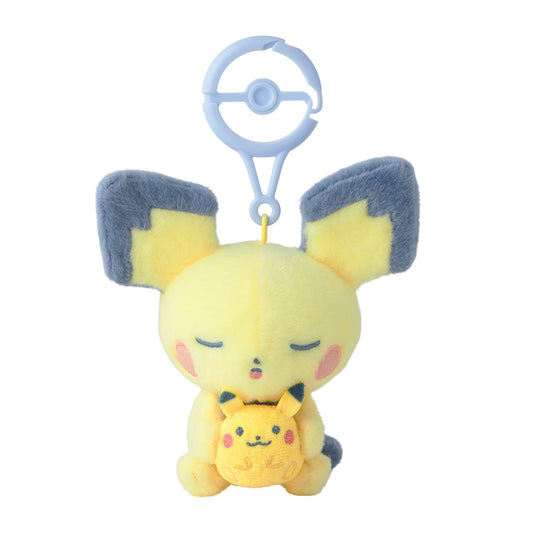 [PICHU / PIKACHU] "Pokemon Little Daydream" Plush Keychain