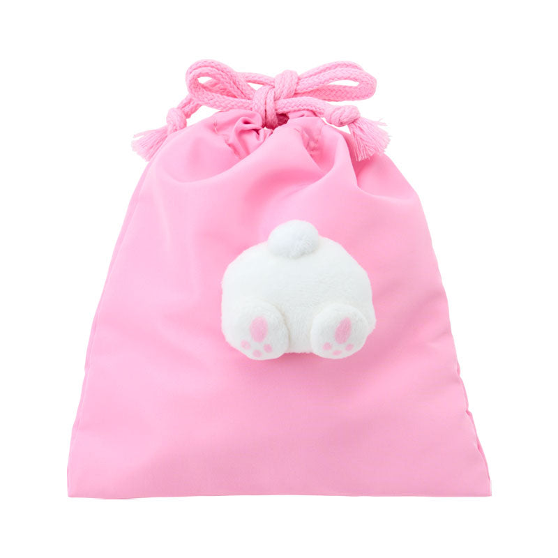 [MY MELODY] "Sanrio" Drawstring Bag with Mascot
