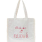 "Sanrio x Maison de FLEUR Ichigo Shinbun" Frill Tote Bag