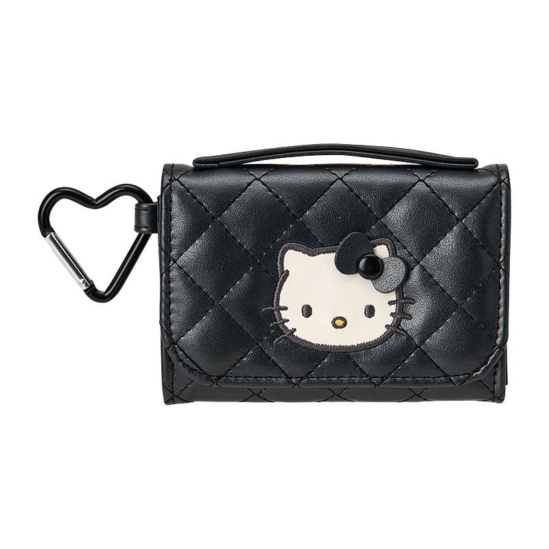 [BLACK] "Hello Kitty Miniature Quilt Series Part 2" Wallet Shaped Coin Purse
